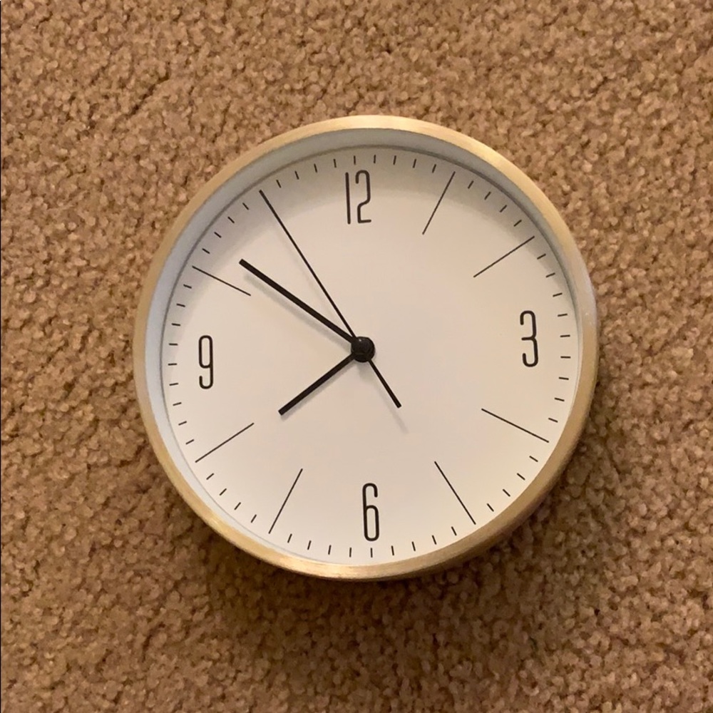 Gold Clock